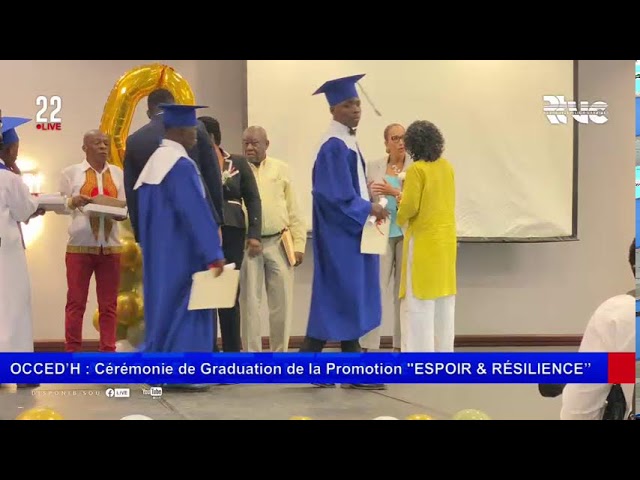 ⁣OCCED’H : Cérémonie de Graduation de la Promotion "ESPOIR & Résilience”