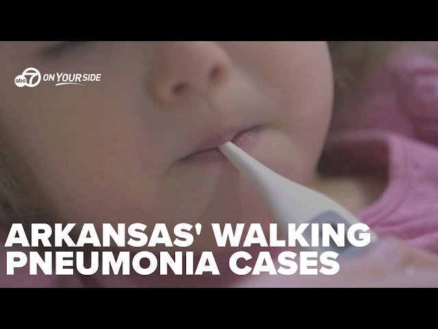 ⁣"Walking Pneumonia" cases in Arkansas continue to rise