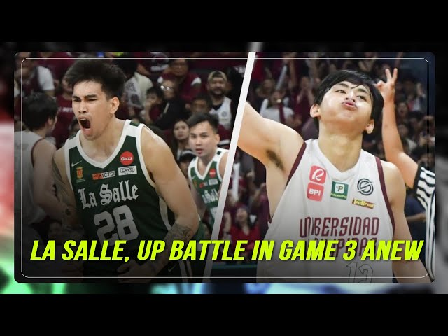 ⁣Another do-or-die Game 3 for La Salle, UP in UAAP Finals | ABS-CBN News