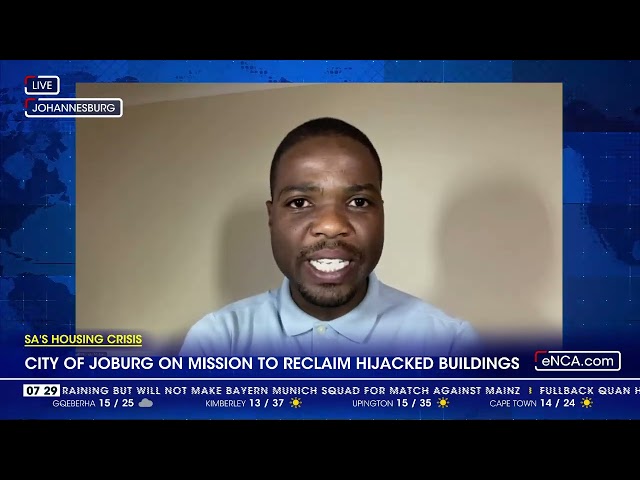 ⁣SA's housing crisis | City of Joburg on mission to reclaim hijacked buildings