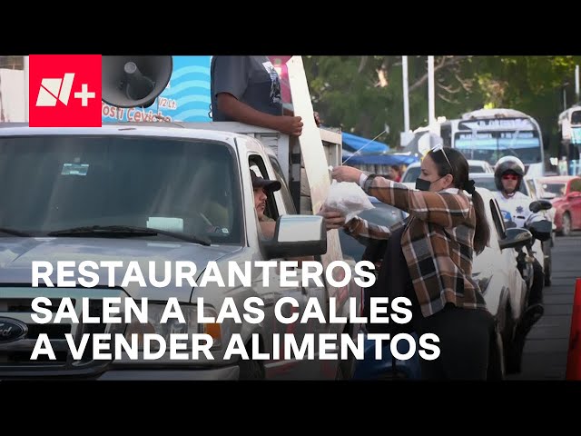 ⁣Aguachileros ambulantes: Por crisis de violencia en Sinaloa, salen a ofrecer alimentos - En Punrto