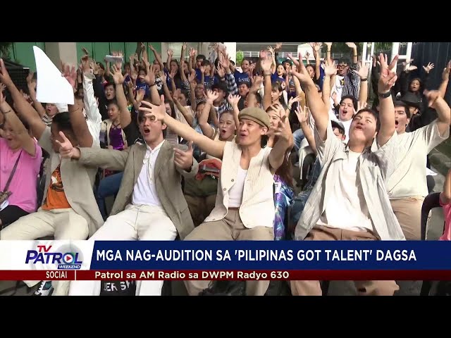 ⁣Mga nag-audition sa 'Pilipinas Got Talent' dagsa