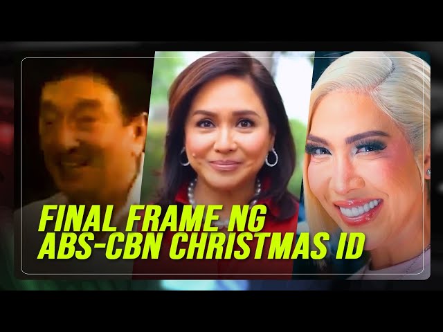 ⁣Who has landed the ‘final frame’ of ABS-CBN’s Christmas Station IDs?