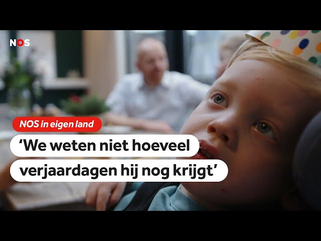 ⁣Serious Request van NPO 3FM helpt dit jaar kinderen zoals Jelte (4)