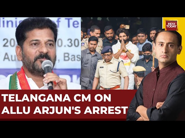 ⁣Telangana CM Revanth Reddy Exclusive Interview | Allu Arjun News | NewsTrack With Rahul Kanwal