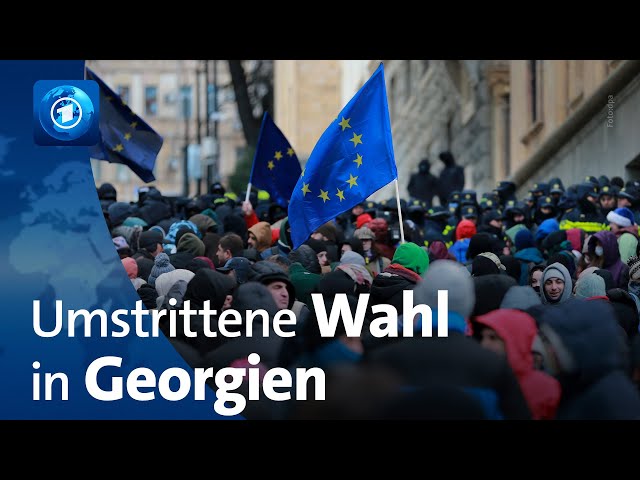 ⁣Wahlleute in Georgien stimmen über Staatsoberhaupt ab