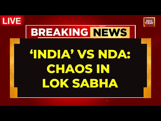 ⁣Lok Sabha LIVE:  Rahul Gandhi In Parliament | Debate On Constitution In Parliament | LIVE News