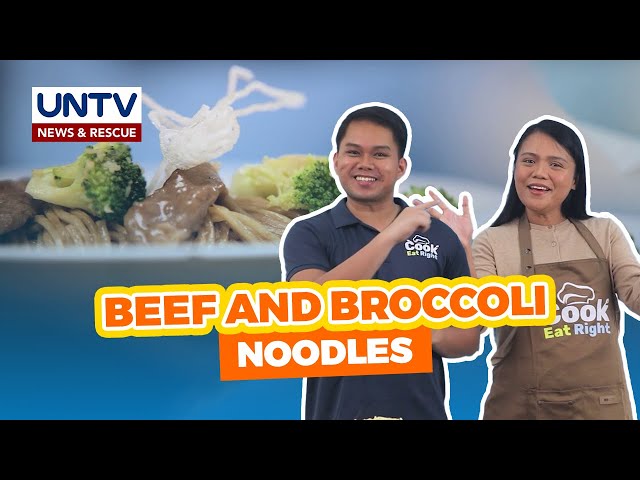 ⁣Beef and Broccoli Noodles | Cook Eat Right