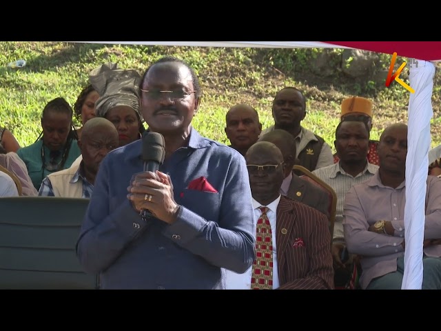 ⁣Kalonzo intensifies opposition against government