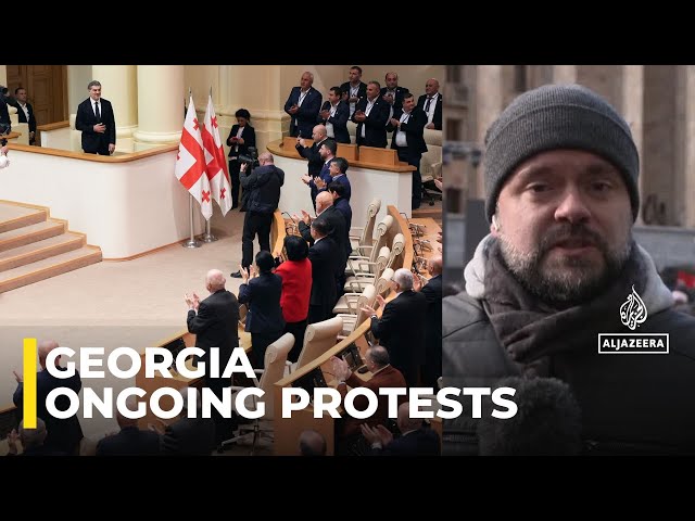 ⁣Controversial Presidential Election in Georgia Sparks Ongoing Protests