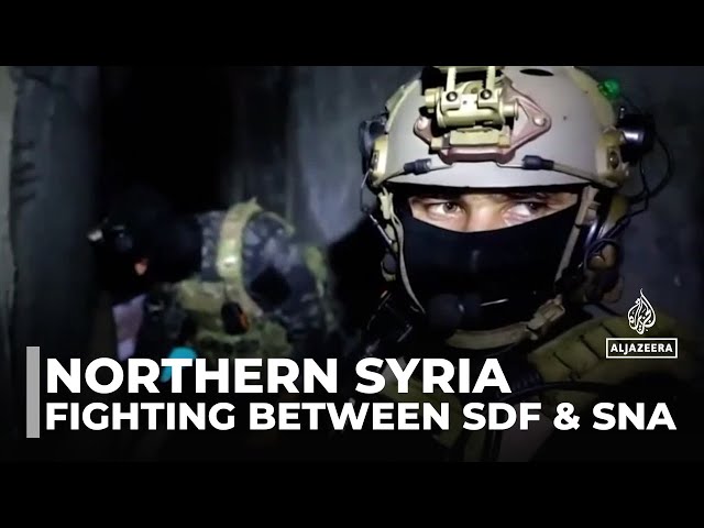 ⁣Hope in northern Syria: Fighting still ongoing between SDF and SNA