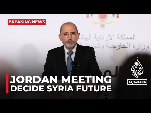 ⁣Diplomats meet in Aqaba, Jordan to decide Syria’s future