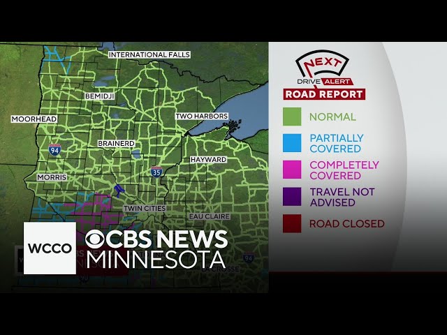 ⁣MNDot prepares road ahead of Saturday's wintery mix