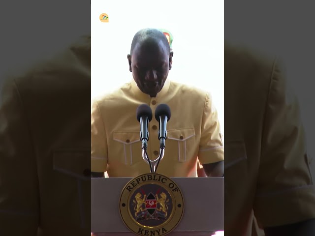 ⁣"Let me to all of you, wish you  a Merry Christmas and blessed 2025"- President Ruto