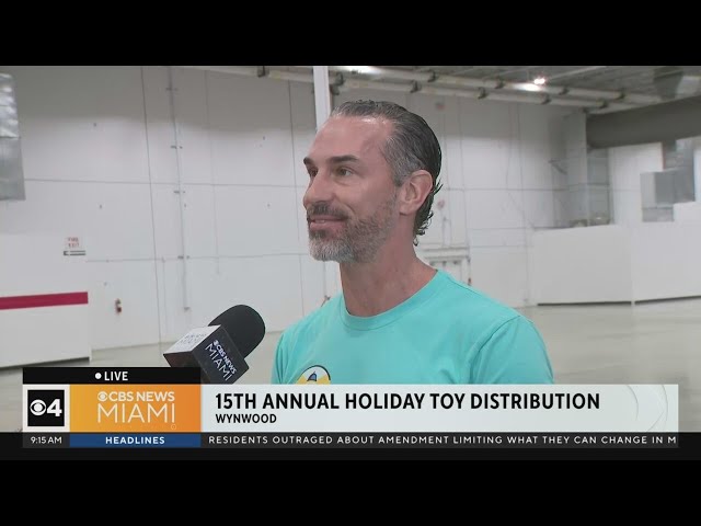 ⁣Miami Little Lighthouse Foundation provides annual toy drive for children for the 2024 holiday seaso