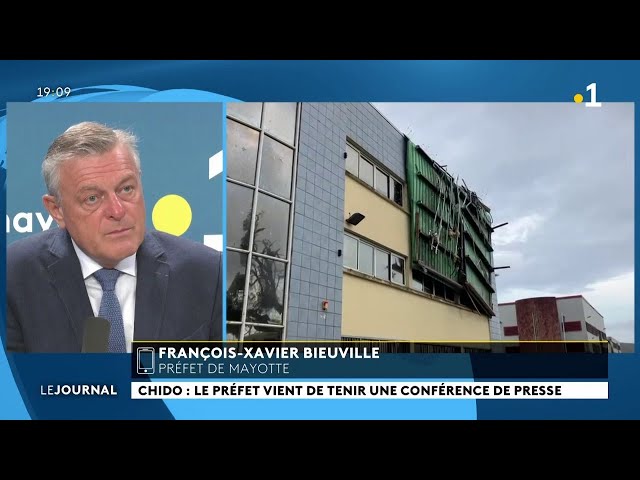 ⁣"Je crains le pire pour Grande-Terre",  préfet de Mayotte, François-Xavier Bieuville