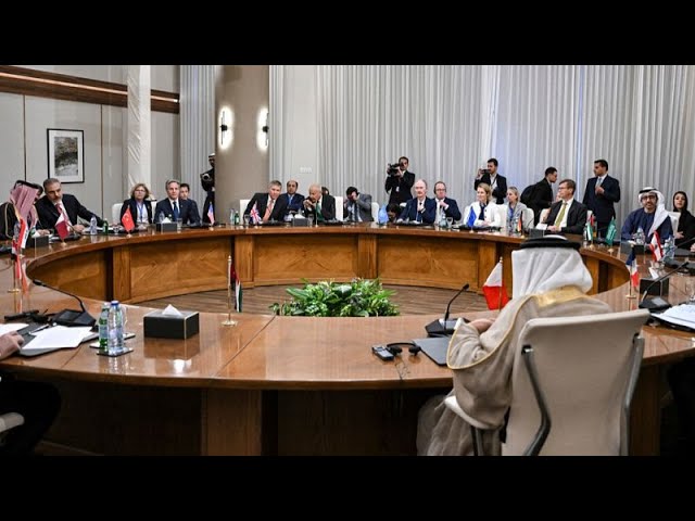 ⁣Top diplomats from US, Arab League and Turkey meet to discuss Syria's transition