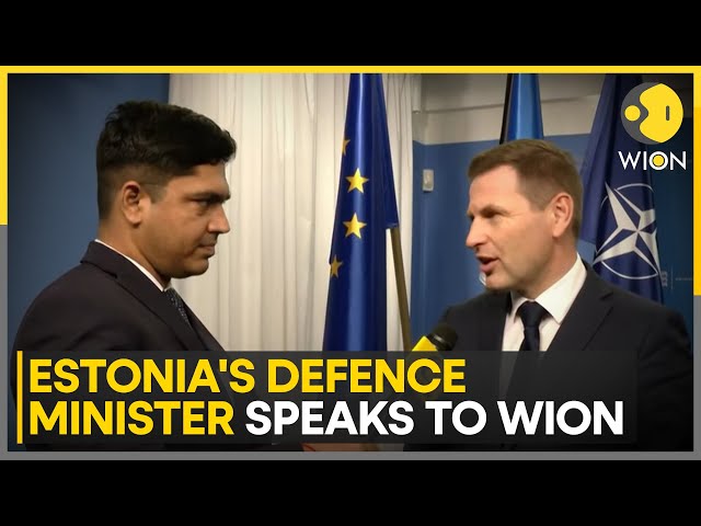 ⁣Estonia's Defence Minister Hanno Pevkur Speaks To WION | Exclusive Interview