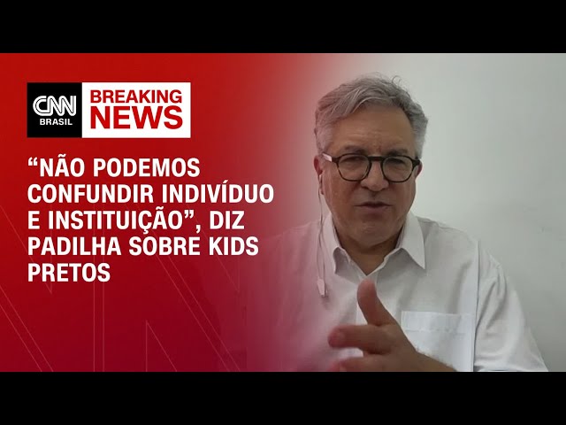 ⁣“Não podemos confundir indivíduo e instituição”, diz Padilha sobre “kids pretos” | AGORA CNN