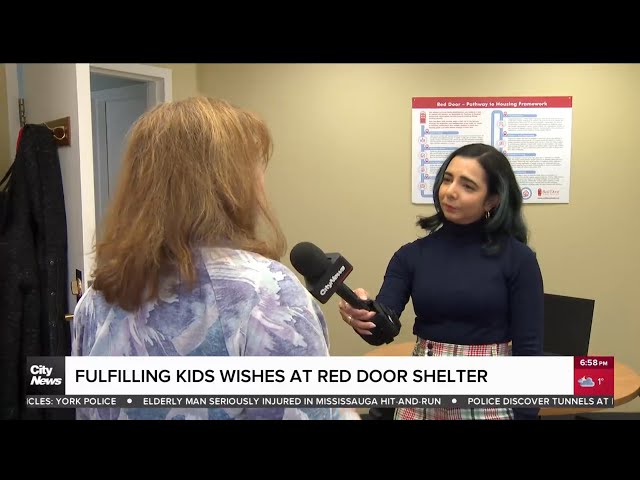 ⁣Fulfilling Christmas wishes for kids in shelter care