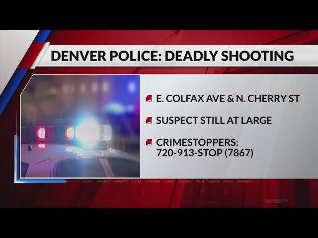 ⁣1 shot, killed near Colfax overnight