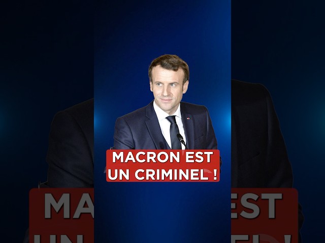 ⁣« Macron est un criminel ! » #macrondemission