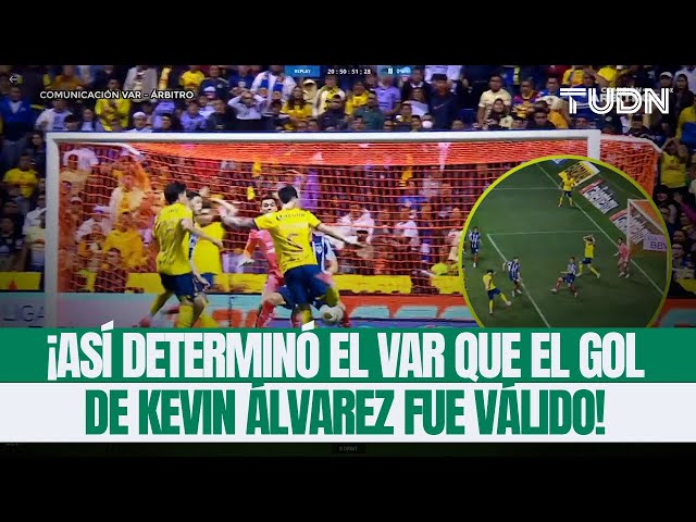 ⁣¡Fin de la polémica! ¡Revelaron los audios del VAR con los que validaron el gol del América | TUDN