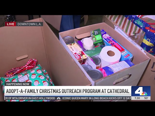 ⁣Adopt-a-Family events spread holiday cheer to those in need