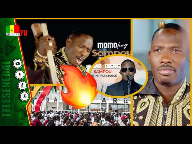 ⁣Sampou : Momo Dieng lève le rideau sur son grand concert à Dakar Arena