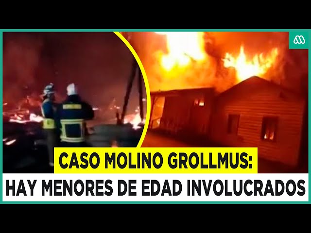 ⁣Atentado a molino Grollmus: Hay menores de edad entre los formalizados