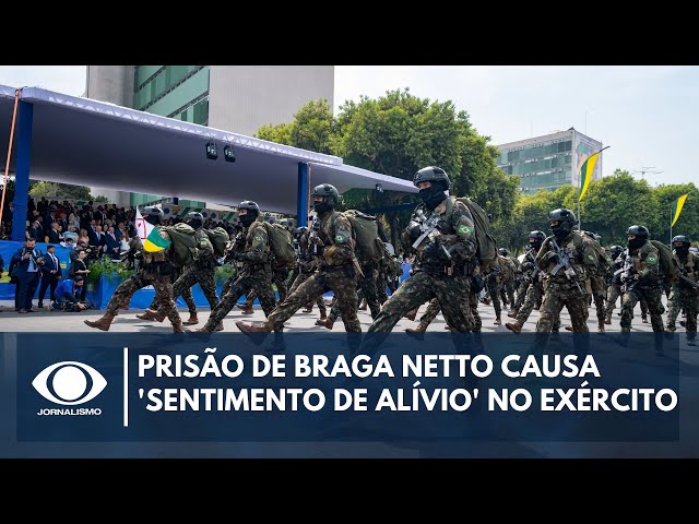 ⁣Prisão de Braga Netto causa 'sentimento de alívio' no Exército, dizem fontes