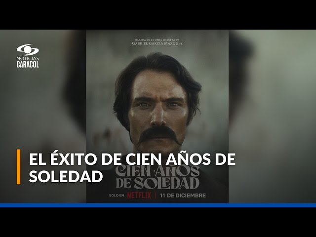 ⁣Cien años de soledad, una de las series más vistas en Colombia