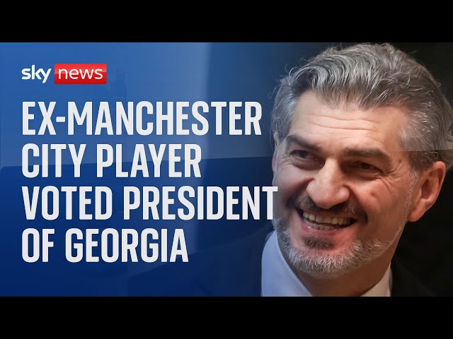 ⁣Former Premier League footballer, Mikheil Kavelashvil, named as Georgia’s president