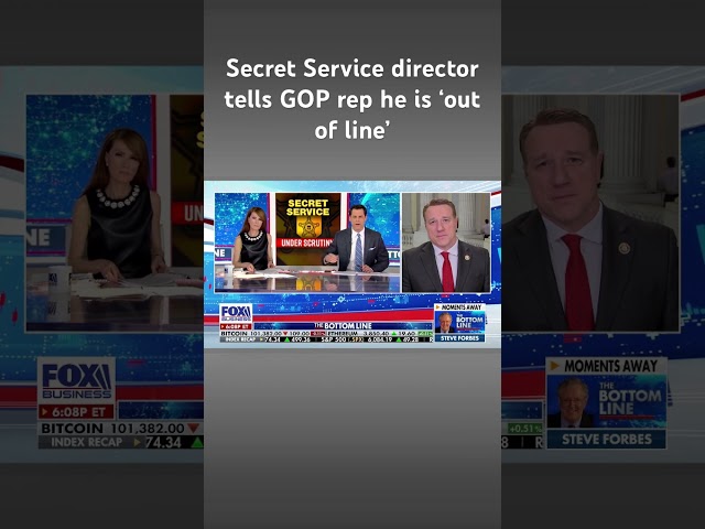 ⁣WATCH: GOP rep lays into Secret Service director in face-to-face meeting #shorts