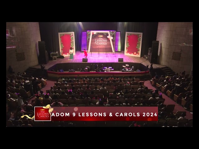 ⁣Adom 9 Lessons and Carols: Sister Sandy treated her fans to a brief dance performance