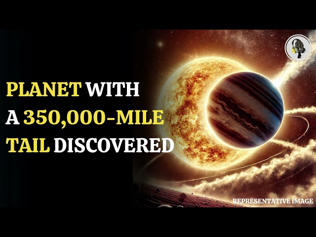 ⁣Planet With A 350,000 Mile Tail Discovered | WION Podcast