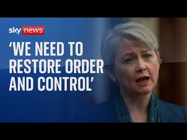 ⁣Migration: Home secretary say UK is making 'stronger enforcements' to tackle illegal migra