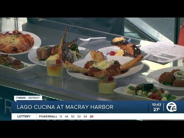 ⁣Lago Cucina at MACRAY HARBOR: WXYZ interview