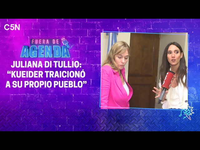 ⁣FUERA DE AGENDA en el DESPACHO de JULIANA DI TULLIO