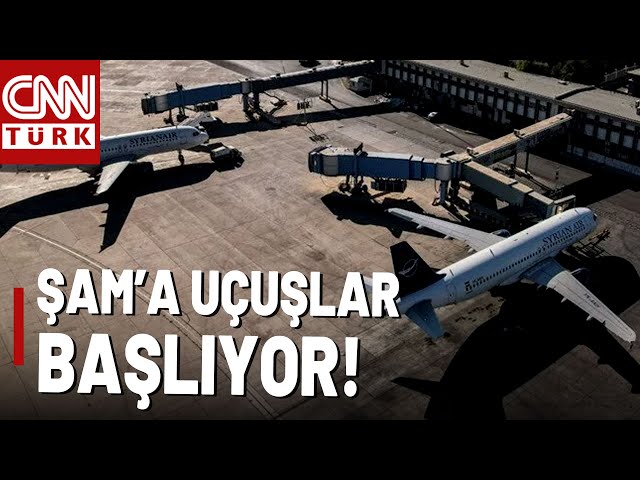 ⁣Şam Uluslararası Havaalanı Açılıyor! Suriye'ye Uçuşlar Ne Zaman Başlayacak?