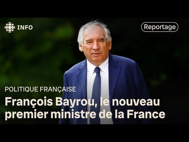 ⁣Emmanuel Macron nomme le centriste François Bayrou premier ministre d'une France en crise