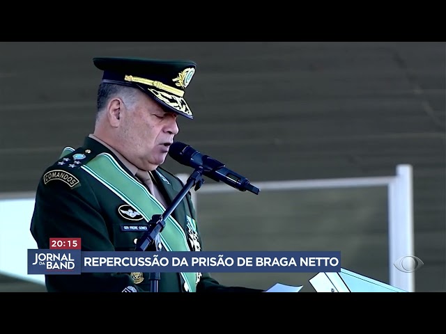 ⁣Prisão de Braga Netto repercute entre militares, governo e bolsonaristas