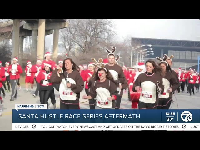 ⁣Santa Hustle Race Series : WXYZ interview