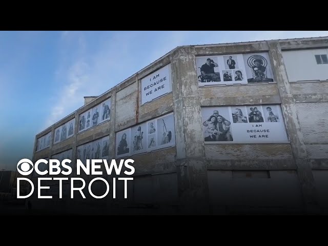 ⁣New mural pays tribute to 3 neighborhoods in Detroit