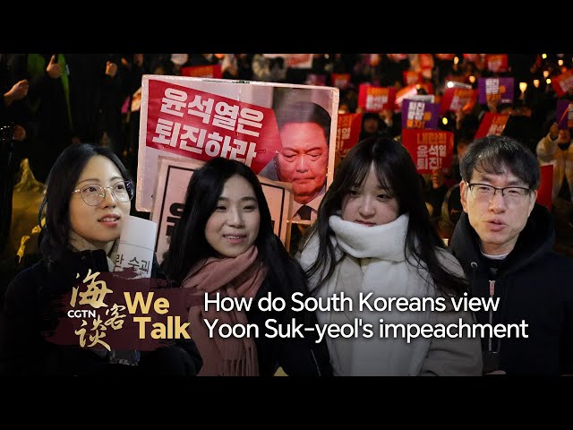 ⁣We Talk: How do South Koreans view Yoon Suk-yeol's impeachment?