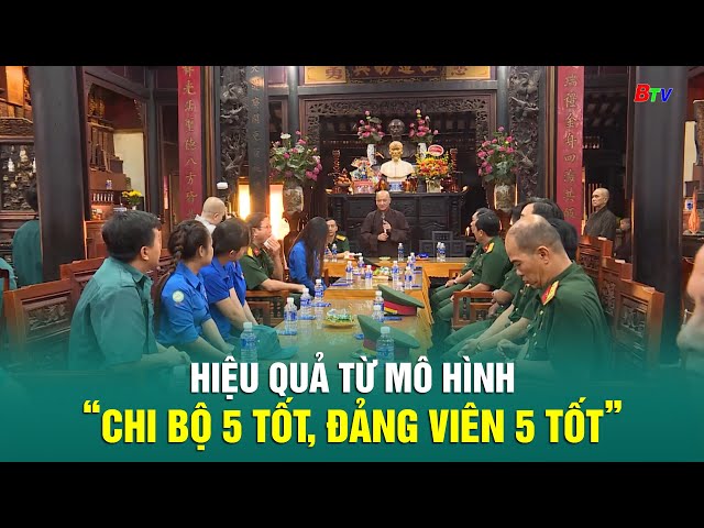 ⁣Hiệu quả từ mô hình “Chi bộ 5 tốt, Đảng viên 5 tốt”