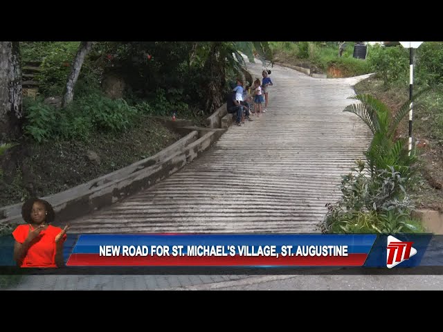 ⁣New Road For St Michael's Village, St Augustine