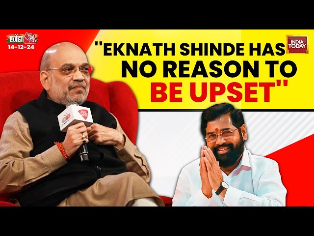 ⁣Amit Shah Exclusive Interview | Amit Shah's Pitch For One Ntion One Election | Shah On Eknath S