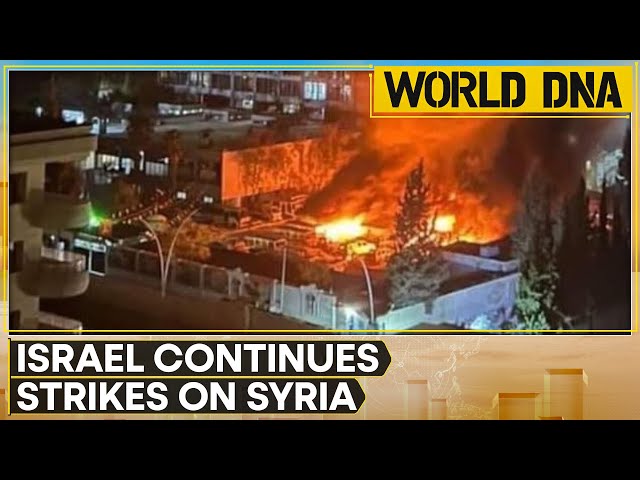 ⁣Israel-Syria: 60 Israeli Strikes On Syria In Less Than Four Hours | World DNA | WION