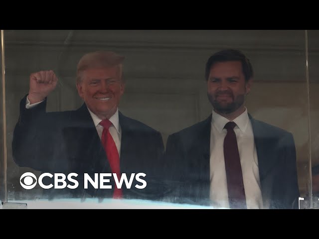 ⁣Vance, Musk and Hegseth join Trump to watch Army-Navy football game